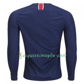 Divisa di Calcio Paris Saint-Germain Prima 2018/2019 Manica Lunga